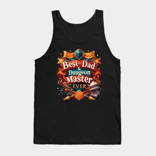 BEST DAD & DUNGEON MASTER Tank Top